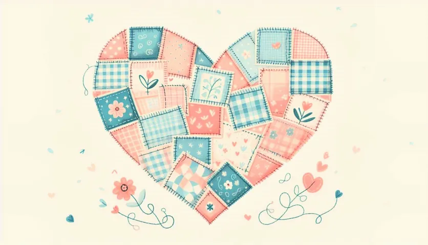 A decorative heart representing The Parenting Patch